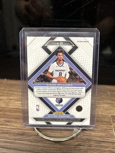 Ziaire Williams 2021-22 Panini Prizm 🏀 Emergent Prizms Green Wave #