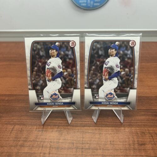 2023 Kodai Senga (RC) 2023 Bowman Rookie Card #75 +BONUS CARD New Yor