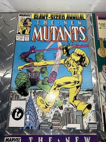 The New Mutants Lot Annual issues 3,4 + Issues 64,65 (87,88) marvel co