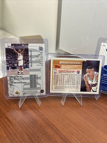 Sacromento Kings Lot (10) With Past And Current Players Richmond,Webb,