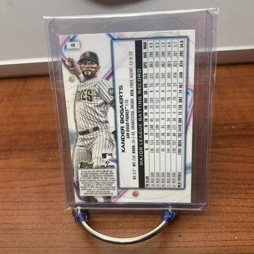 Xander Bogarerts 2023 Topps Chrome Cosmic Baseball Card #49San Diego P