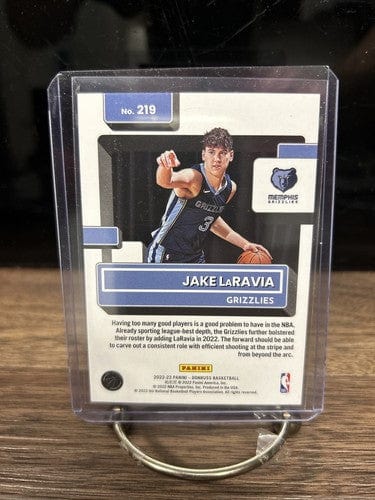 2022-23 Panini Donruss Rated Rookie Green Laser Jake LaRavia #219