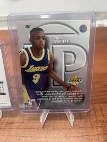 nick van exel lakers jerseexek (RC) Lot Lakers 93-94 Fleer Ultra #278,