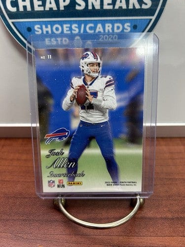 2023 Panini Zenith Josh Allen Buffalo Bills QB #11 Pacific Silver Inse