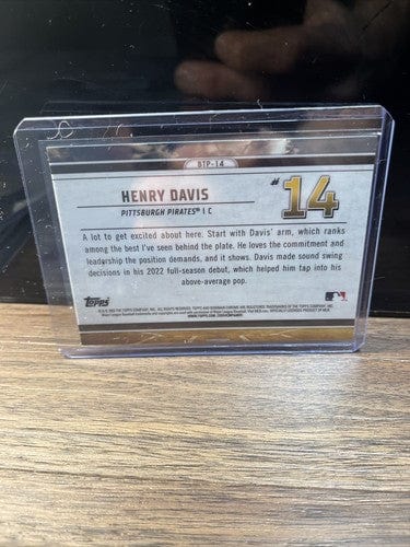 Henry Davis 3 Card Lot 2023 Bowman Bowman Scouts,SOS, BCP-14