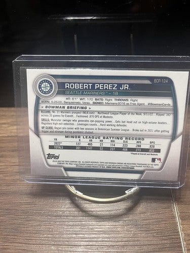 2023 Bowman Mega Box ROBERT PEREZ JR. Chrome Mojo Refractor 1st Card M
