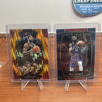 2022-23 Panini Select - Premier Level Orange Flash Prizm #116 Paul Geo