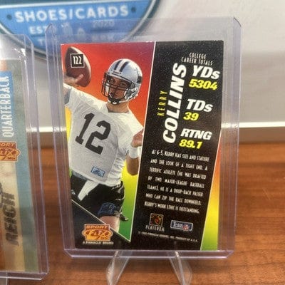 Carolina Panthers 1995 Sportsflix Kerry Collins (RC), Frank Reich Inag