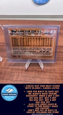 Carlton Fisk 2023 Topps Update 1988 35th Anniversary Chrome #T88CU-72