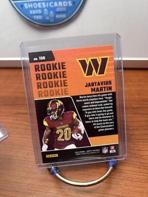 Jartavius Martin RC 2023 Panini Zenith Red Zone #150 Washington Comman