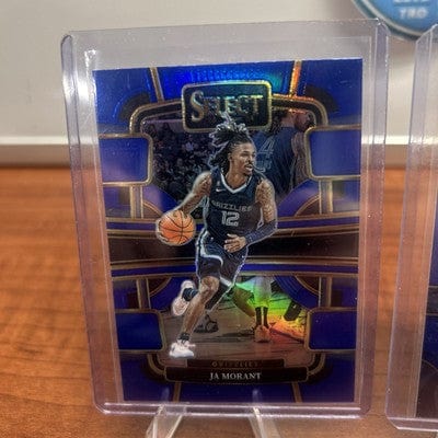 2023-24 Panini Select - Concourse Blue Prizm #65 Ja Morant