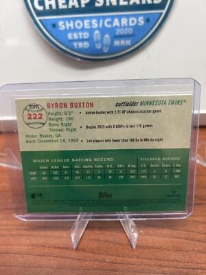 Byron Buxton 2023 Topps Chrome Platinum Anniversary Prism Refractor #2