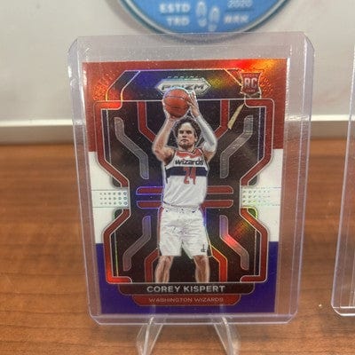 Corey Kispert (RC) 2021-2022 Panini Prizm #275 Red White & Blue Prizm