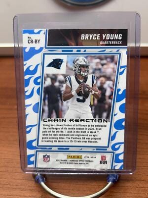 Bryce Young 2023 Donruss Optic Chain Reaction Prizm #CR-BY Carolina Pa