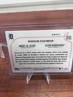 Angel De Jesus / Elvin Rodriguez RCOM, RC RC 2022 Topps Update #US162