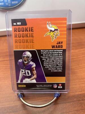 Jay Ward RC 2023 Panini Zenith #152 Minnesota Vikings