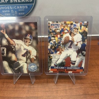 John Elway 5 Card Lot Denver Broncos 91-92 Pro Line , 91-92 Pro Set Fo