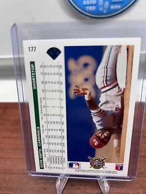 Ozzie Smith 1992 Upper Deck #177 St. Louis Cardinals