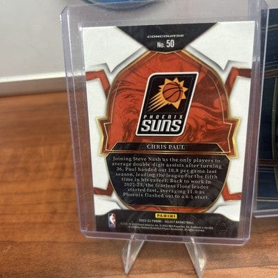 Chris Paul 2022-23 Panini Select Concourse Blue Phoenix Suns #50