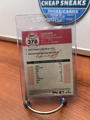 Aaron Ashby RC 2022 Topps Chrome Platinum Anniversary #378 Milwaukee B