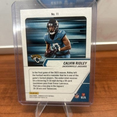 Calvin Ridley - 2024 Panini Donruss Elite Green Full Throttle #11