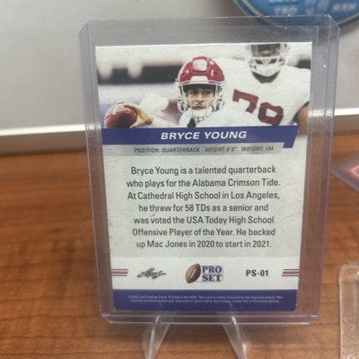 2022 Leaf Pro Set Draft - #PS-01 Bryce Young (RC) Alabama Panthers QB