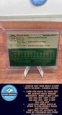 Taylor Ward 2023 Topps Chrome Platinum Anniversary Blue Prism Refracto