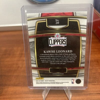 Kawhi Leonard 2022-23 Panini Donruss Basketball Green Holo Laser Clipp