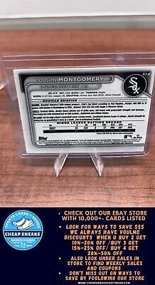 Colson Montgomery 2024 Bowman Chrome Prospects #BCP-8 Chicago White So