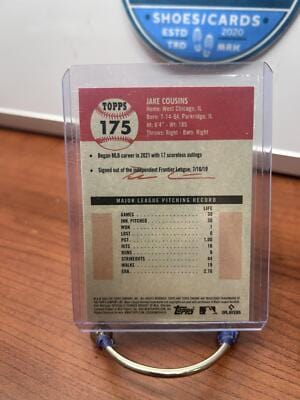 Jake Cousins RC 2022 Topps Chrome Platinum Anniversary #175 Milwaukee