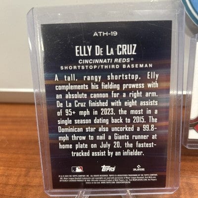 Elly De La Cruz (RC)24 Topps Series 2 Around The Horn,23 Bowman SOS 24
