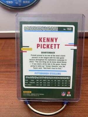 Kenny Pickett 2023 Donruss Optic #163 Pittsburgh Steelers
