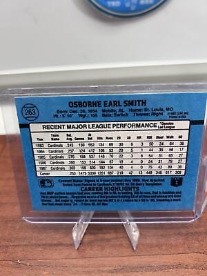 Ozzie Smith 1988 Donruss #263 St. Louis Cardinals