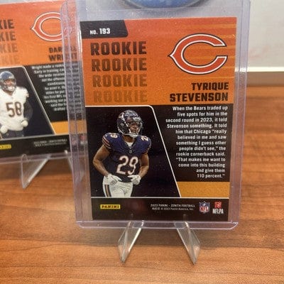 Chicago Bears 2023 Zenith (RC) 1st 2nd Rd Picks Darnell Wright,Tyrique