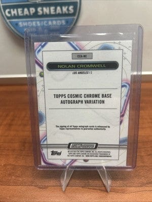 Nolan Cromwell 2023 Topps Composite Cosmic Chrome Gold Intersteller /5