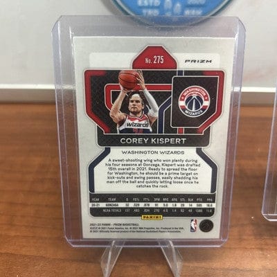 Corey Kispert (RC) 2021-2022 Panini Prizm #275 Red White & Blue Prizm