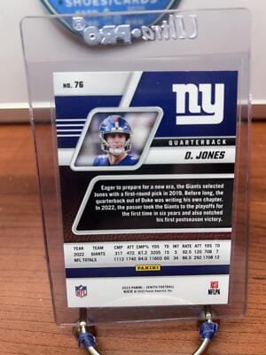 Daniel Jones 2023 Panini Zenith #76 New York Giants