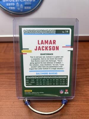 Lamar Jackson 2023 Donruss Optic #14 Baltimore Ravens