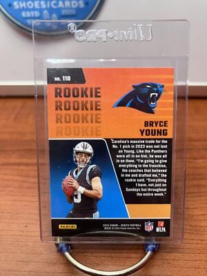 Bryce Young RC 2023 Panini Zenith #110 Carolina Panthers