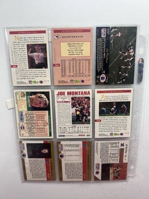 San Francisco 49ers Lot (9) Joe Montana HOF Quarterback