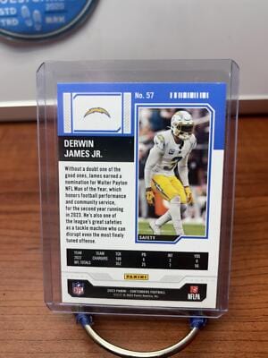 Derwin James Jr. 2023 Panini Contenders Game Ticket Red #57 Los Angele