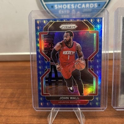 John Wall 2021 Panini Blue Halo Prizm NBA 75th Anniversary SP#68 Houst