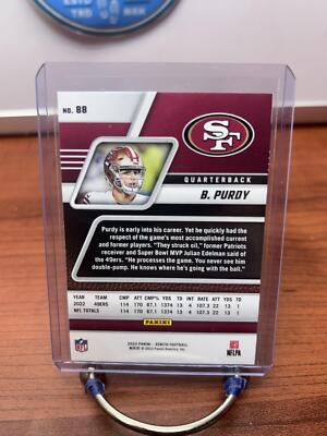 Brock Purdy 2023 Panini Zenith Retail #88 San Francisco 49ers