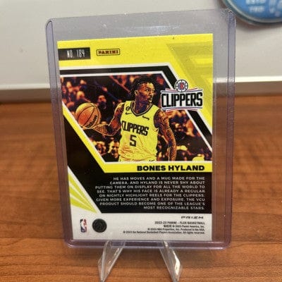 BONES HYLAND - 2022-23 Panini Flux Silver Prizm Basketball #184 Clippe