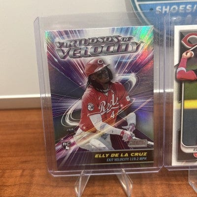 Elly De La Cruz (RC) 24 Topps Chrome AS Refractor ,24 Topps Stadium Cl