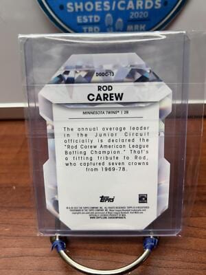 Rod Carew 2022 Topps Chrome update Diamond Greats die cut# DGDC-13 Twi