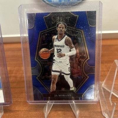 2023-24 Panini Select - Concourse Blue Prizm #65 Ja Morant