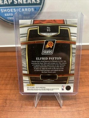 2021-22 Panini Select Blue Shimmer Prizm Elfrid Payton Phoenix Suns #9