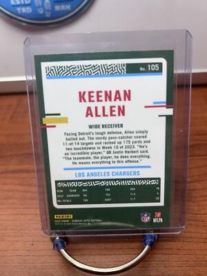 Keenan Allen 2023 Donruss Optic #105 Los Angeles Chargers