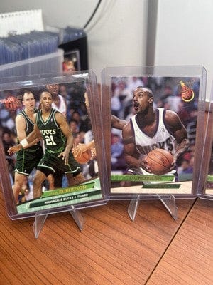 Milwaukee BUCKS 92-93/93-94 Fleer Ultra 8 Cars Lot RC’s Of VIN Baker